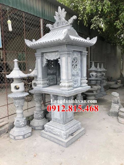 Giá bán cây hương, bàn thờ thiên bằng đá khối tự nhiên ở Tiền Giang