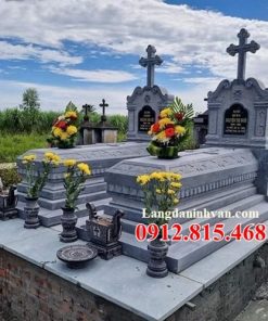 Kon Tum bán mộ đá công giáo đẹp – Lăng mộ công giáo tại Kon Tum