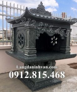 Mẫu am thờ thần linh ngoài trời đá xanh rêu đẹp bán tại Sài Gòn, Thành Phố Hồ Chí Minh