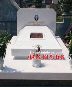 Mẫu mộ đá đạo thiên chúa đẹp bán tại Sài Gòn 11 – Lăng mộ đạo thiên chúa