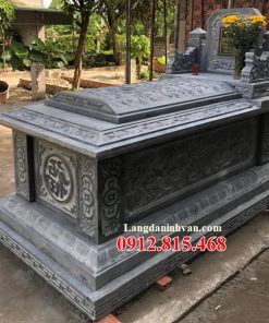 Mẫu mộ đá đẹp bán tại Lâm Đồng 01 – Mộ đá để tro cốt, hài cốt