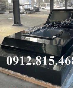 Mẫu mộ đá hoa cương đẹp xây kim tĩnh chuẩn phong thủy bán tại Gia Lai - Mộ đá bán tại Gia Lai