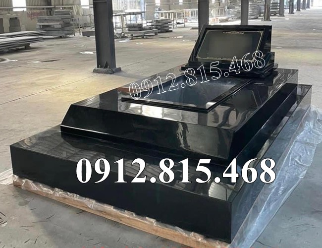 Mẫu mộ đá hoa cương đẹp xây kim tĩnh chuẩn phong thủy bán tại Gia Lai - Mộ đá bán tại Gia Lai