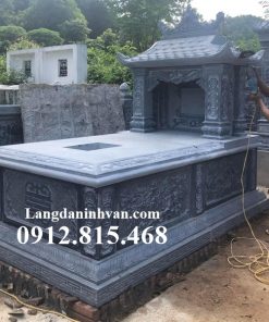 Mẫu mộ đá một mái đẹp bán tại Sài Gòn 50SG – Mộ đá TP Hồ Chí Minh