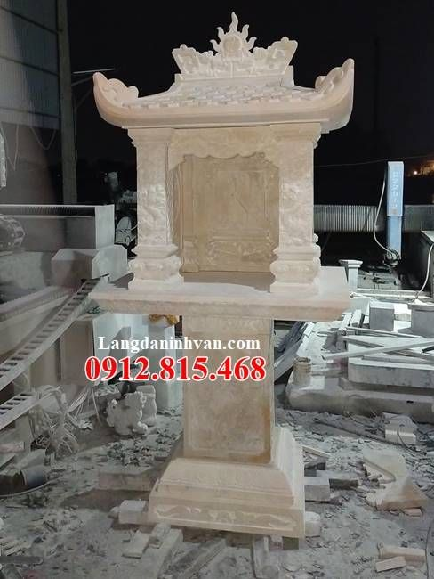 Giá bán bàn thờ thiên bằng đá khối tự nhiên tại Tây Ninh
