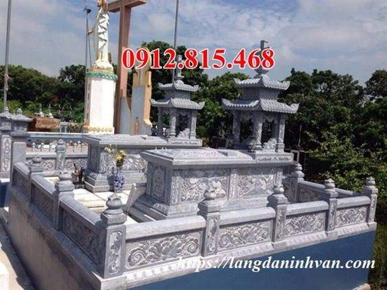 Địa chỉ bán, thiết kế, làm mộ đôi công giáo tại Đắk Nông uy tín giá rẻ