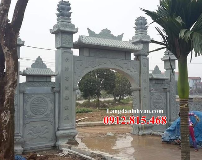 mẫu cổng nhà thờ họ đẹp nhất tại Hải Dương