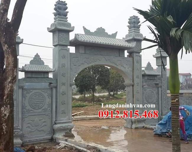 mẫu cổng tam quan bằng đá tại Vĩnh Phúc đẹp nhất