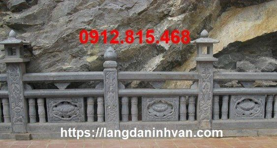 hàng rào nhà mồ bằng đá đẹp nhất tại Bạc Liêu