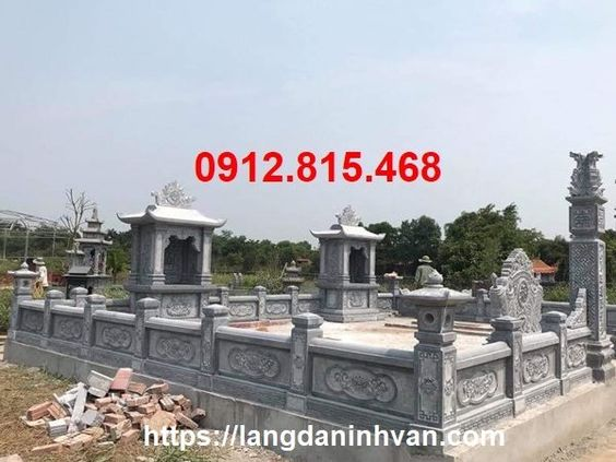 mẫu hành lang đá khu nhà mồ đẹp nhất tại Cà Mau