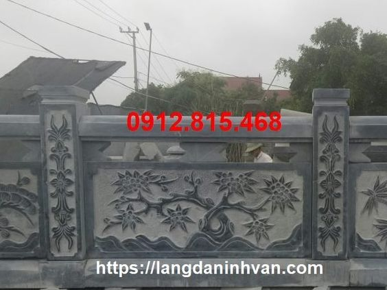 hành lang đá nhà mồ tại Kiên Giang