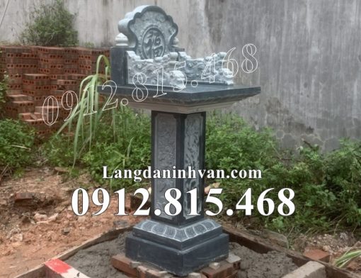 Mẫu bàn thờ thiên bằng đá xanh rêu đẹp bán tại Sài Gòn, Thành Phố Hồ Chí Minh - Bàn thiên đá xanh rêu đẹp