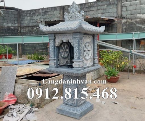 Mẫu miếu thờ nhỏ thờ thần linh ngoài trời đẹp bán tại Thừa Thiên Huế