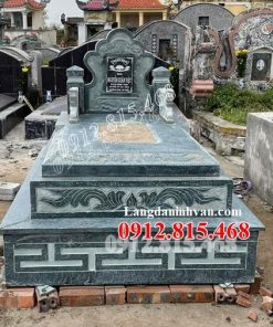 Mẫu mộ đá tam cấp đẹp bán tại Yên Bái 21YB – Mộ đá đẹp tại Yên Bái