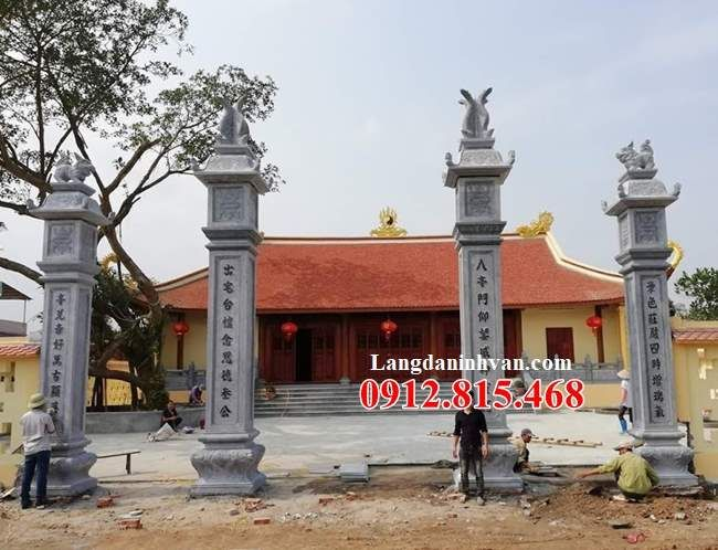 mẫu cổng chùa đẹp tại Vĩnh Long