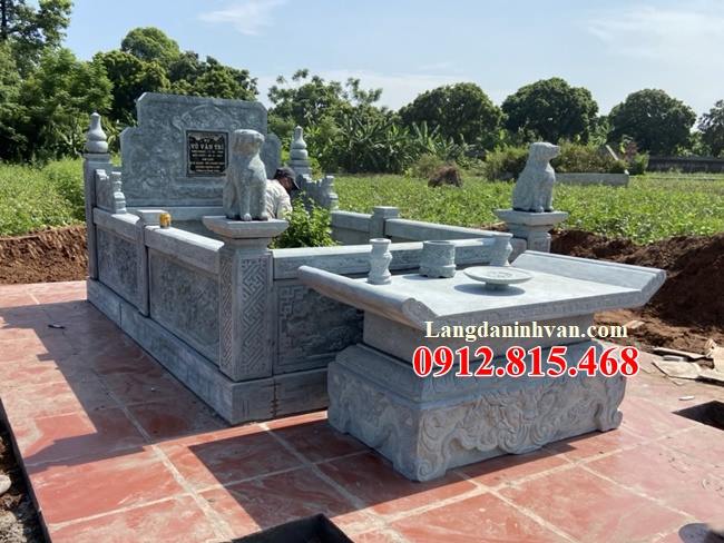 Lăng mộ tổ - 100 Mẫu lăng mộ tổ tiên thiết kế xây bằng đá đẹp nhất