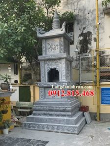 Lắp đặt mộ tháp phật giáo để hũ tro cốt tại Chùa Phú Long Tự Tp Hồ Chí Minh