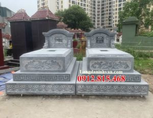 Lắp đặt bàn giao mộ đôi để chờ hũ cốt, hài cốt tại Hoàng Mai, Hà Nội