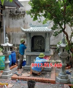 Bán báo giá am thờ tro cốt, nhà để tro cốt bằng đá khối ở Tiền Giang