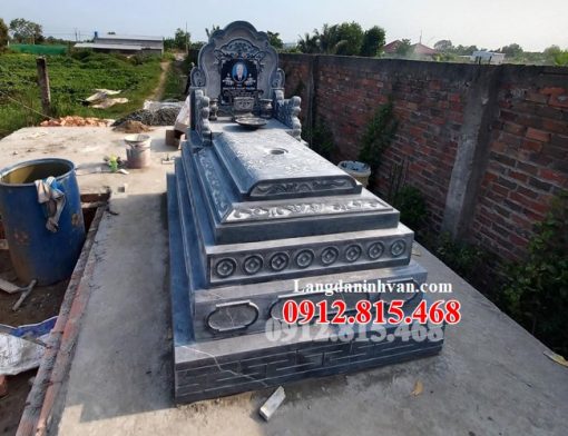 Mẫu mộ đá khối đẹp bán tại Quảng Ngãi – Mộ đá Quảng Ngãi đẹp xây nguyên khối chuẩn phong thủy