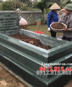 Mẫu mộ đá tam cấp đẹp bán tại Quảng Nam 921 – Mộ đá đơn giản đẹp Quảng Nam