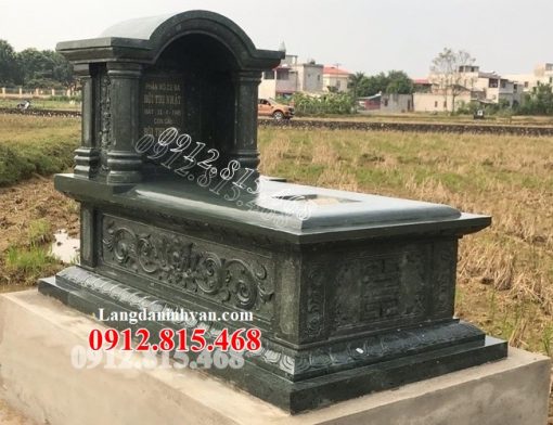 774 Mẫu mộ đá một mái đẹp bán tại Bình Định – Xây mộ đá ở Bình Định một mái đao hợp phong thủy