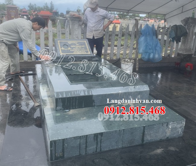 Mẫu mộ đá đơn giản đẹp bán tại Bình Thuận 86BT – Mộ đá tại Bình Thuận
