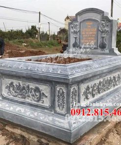 Mẫu mộ đá khối đẹp bán tại Phú Yên 790 – Mộ đá Phú Yên đẹp chuẩn phong thủy