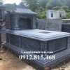 Mẫu mộ đá một mái đẹp bán tại Phú Thọ 19PT – Mộ đá đẹp tại Phú Thọ