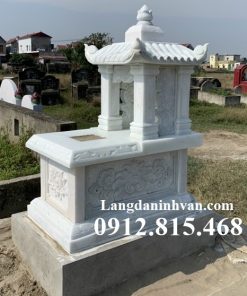 Mẫu mộ thai nhi, người mất trẻ đá trắng một mái đao đẹp bán tại Hà Nam