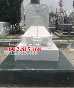 Tại Bình Định bán mẫu mộ đá công giáo đẹp – Mộ đạo Bình Định đẹp