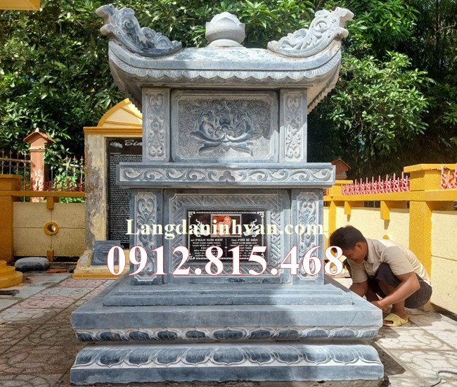 Hình ảnh xây mộ tháp đá để tro cốt tại Kiên Giang – Tháp đựng tro cốt bán tại Kiên Giang