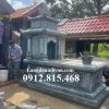 Mẫu mộ đá hai mái đẹp bán tại Bình Phước 93MHM – Mộ đá Bình Phước