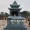 Mẫu mộ đá hai mái đẹp bán tại Lạng Sơn 12MHM – Mộ đá tại Lạng Sơn