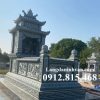 Mẫu mộ đá hai mái đẹp bán tại Nam Định 18MHM – Mộ đá tại Nam Định