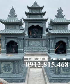 Mẫu mộ đá hai mái đẹp bán tại Nghệ An 37MHM – Mộ đá đẹp tại Nghệ An