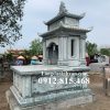 Mẫu mộ đá hai mái đẹp bán tại Tuyên Quang 22MHM – Mộ đá tại Tuyên Quang