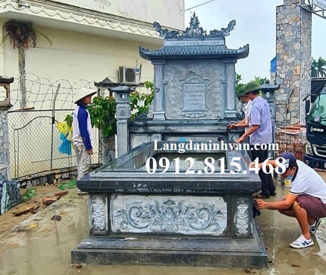 Mẫu mộ đá một mái đẹp bán tại Thành Phố Hồ Chí Minh 59HCM – Mộ đá Sài Gòn