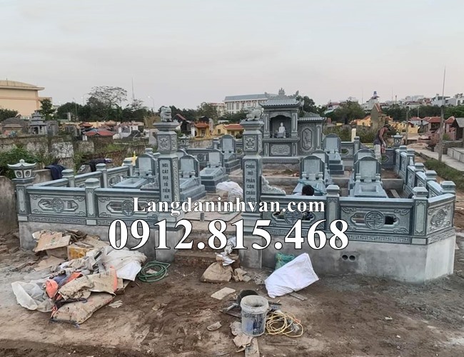 100+ Mẫu nghĩa trang gia đình đẹp – Khu lăng mộ gia đình đẹp hợp phong thủy