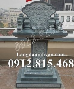 Bàn thờ thiên trước nhà đá xanh rêu đẹp nhất bán tại Bến Tre