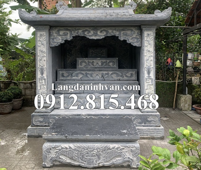 Xây mẫu am thờ thần linh, bàn thờ thần linh đẹp chuẩn phong thủy tại Kiên Giang