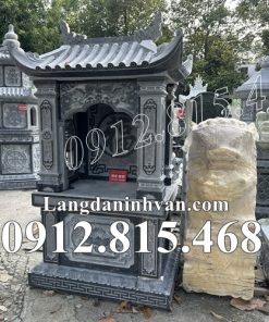 Báo giá bán, xây dựng, lắp đặt miếu thờ thần linh, miếu thờ thổ địa, miếu thờ quan thần linh bằng đá ở Vĩnh Long