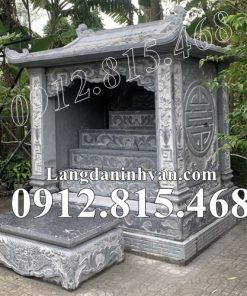 Mẫu miếu thờ thổ địa, ông địa, thủy thần, quan thần linh đá khối đẹp bán tại Trà Vinh