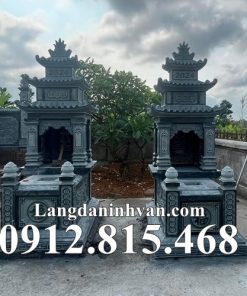 Mẫu mộ đá ba mái đẹp bán tại Điện Biên 27MBM – Mộ đá đẹp tại Điện Biên