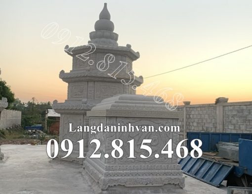 Mẫu tháp lăng mộ đẹp, lăng mộ tháp đẹp xây để tro cốt, hài cốt ông bà, cha mẹ bán tại Bình Thuận