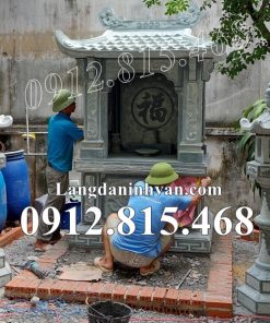 Mẫu am đá xanh rêu đẹp để tro cốt ông bà, cha mẹ bán tại Bình Dương - Nhà để tro cốt ông bà, cha mẹ tại Bình Dương