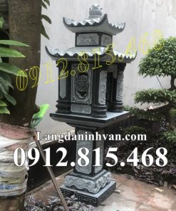 Mẫu am thờ nhỏ để tro cốt đá xanh rêu đẹp bán tại Sài Gòn, Hồ Chí Minh - Bàn thờ thiên ngoài trời tại Sài Gòn