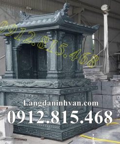 Xây sẵn am thờ để tro cốt ông bà, cha mẹ đá xanh rêu cao cấp đẹp bán tại Bình Phước - Nhà để tro cốt ông bà, cha mẹ tại Bình Phước