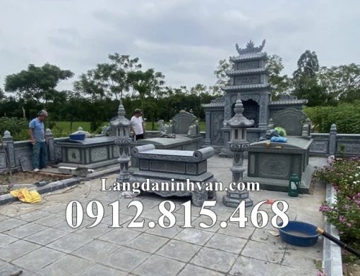 Địa chỉ bán am thờ nghĩa trang, khu lăng mộ gia đình, gia tộc tại Gia Lai - Lăng mộ đá đẹp tại Gia Lai