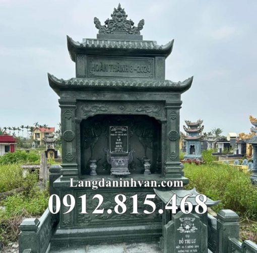 Mẫu ban thờ thần linh nghĩa trang đẹp bán tại Điên Biên - Lăng mộ đẹp tại Điện Biên